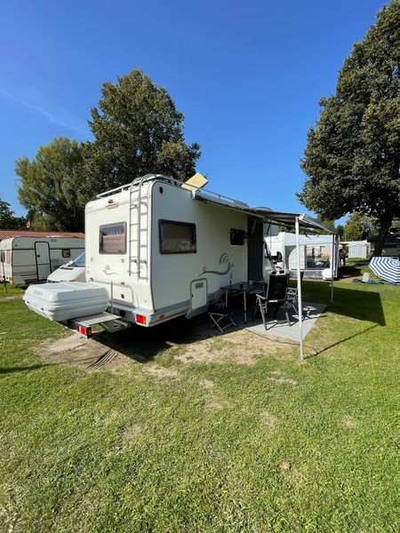 80m² Stellplatz Länge 8,00 m